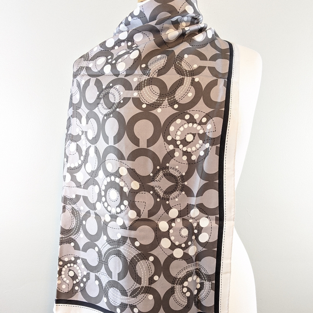 Coach Silk Scarf